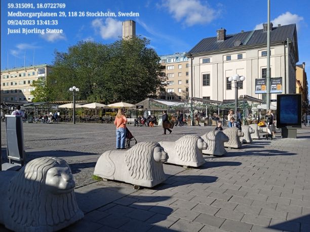 Jussi Bjorling Statue